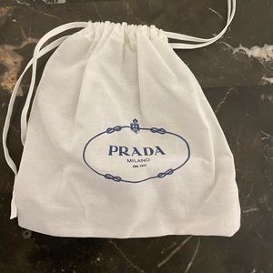 Small Prada dust bag